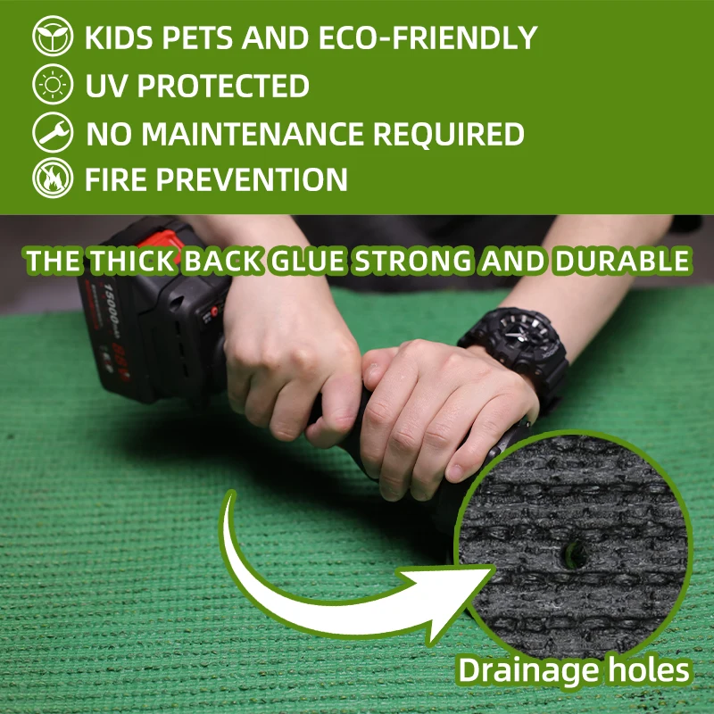 High quality simulated lawn production high quality artificial grass price / for football lawn / garden and sports floor