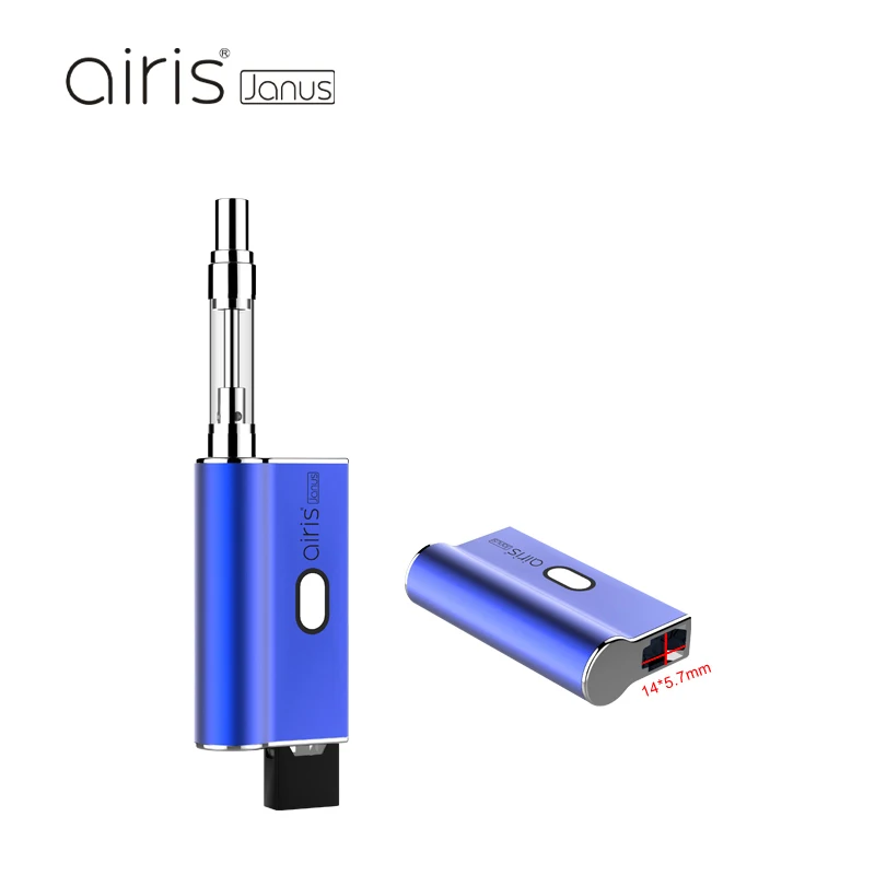  2020 новый дизайн 2 в 1 cbd vape pods mod Airis Janus 650 мАч аккумулятор