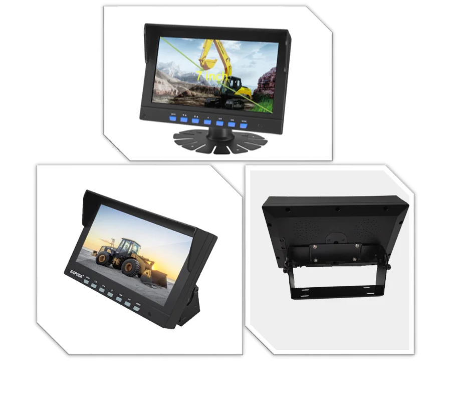 7inch Monitor and Camera Made for Commercial Machinery and Equipment
