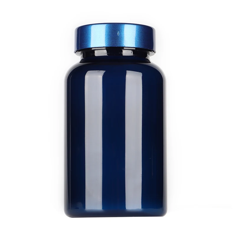 225cc green red grey candy medical plastic smooth bottles vitamin pill bottle vials for sale with pet plastic 225ml
