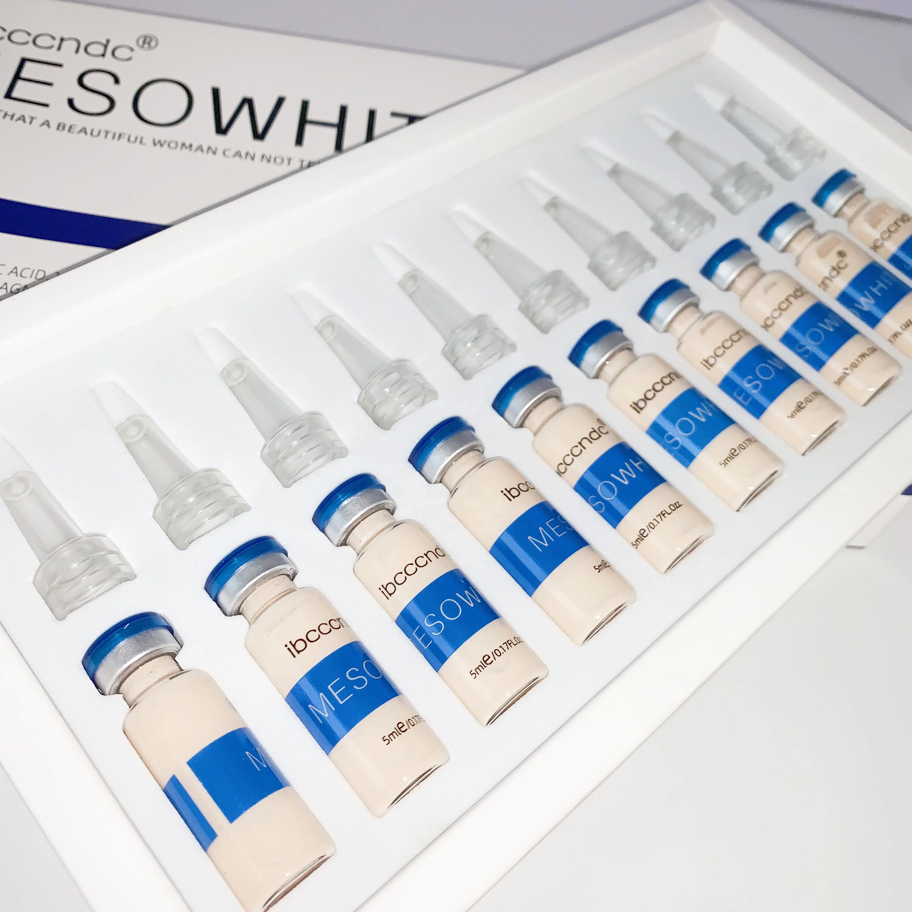 Meso White serum foundation bottle set bb cream Ampoule Facial Derma Whitening