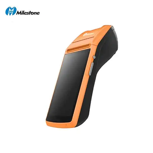 5 Inch Handheld Pos Machine Android 6.0 System 3G 4G Touch Screen Mobile Pos Terminal For Lottery Printer
