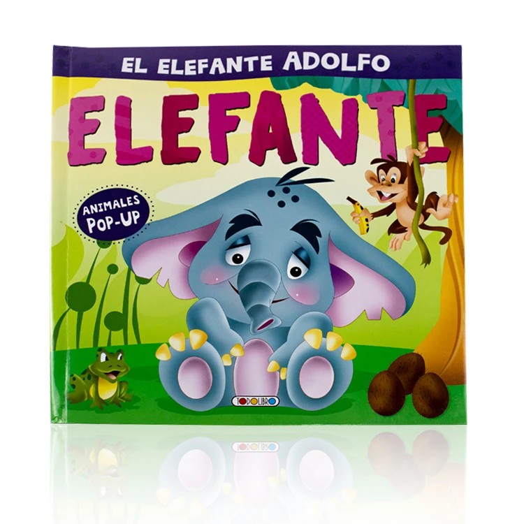 Hot Selling Book Printing Service Custom Children 3D Hardcover Pop Up Book Printing