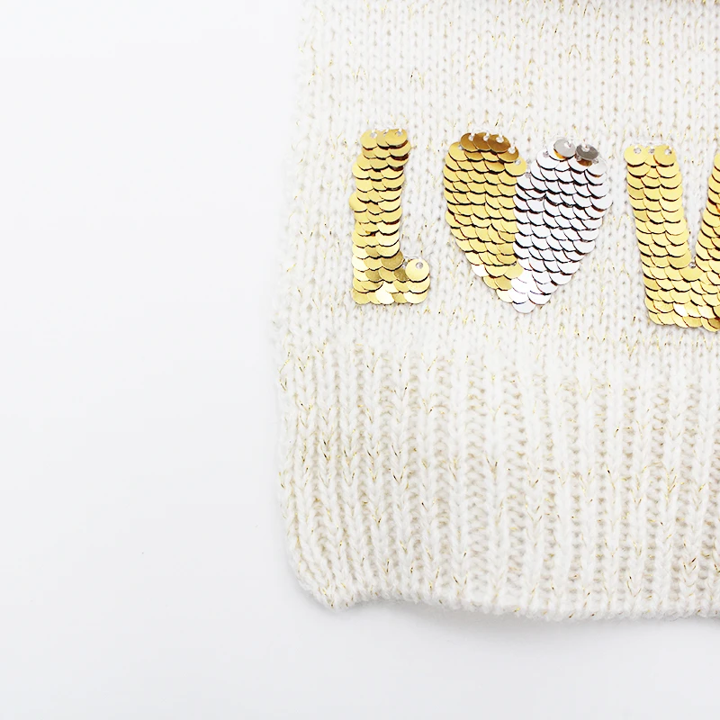 Мягкая теплая вязаная детская шапка бежевый шарф комплект перчаток и теплый тепловой комбинированный шапки шарфа зимний для девочки