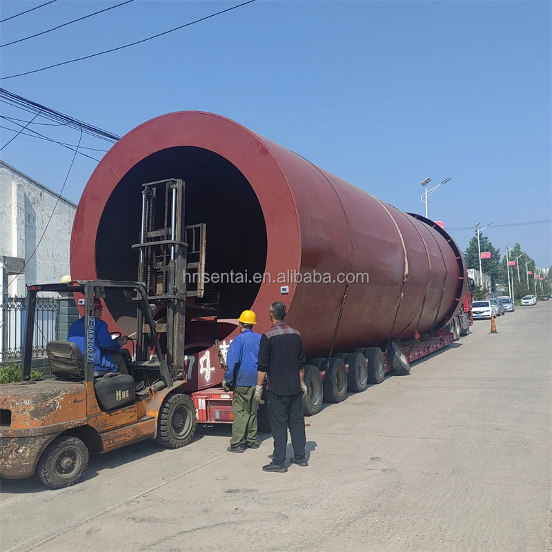 Небольшая и средняя производственная линия по кальцинированию вращающейся печи подходит для оксида цинка магния бокситов доломитов