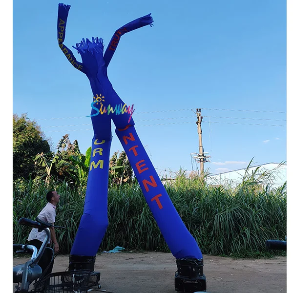 Advertising Inflatable Air Sky Dancer Cartoon Waving Tube Man Mini Desktop Dancing Waver for events
