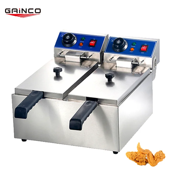 Commercial Potato Chips Fryer Frying Machine Electric Turkey Industrial Deep Fryer Electric For Chips Fish Chicken