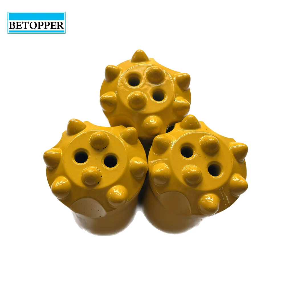 Китайский поставщик 11 градусов карбид вольфрама коническое долото 34 мм буровое 32 используется с буровой машиной