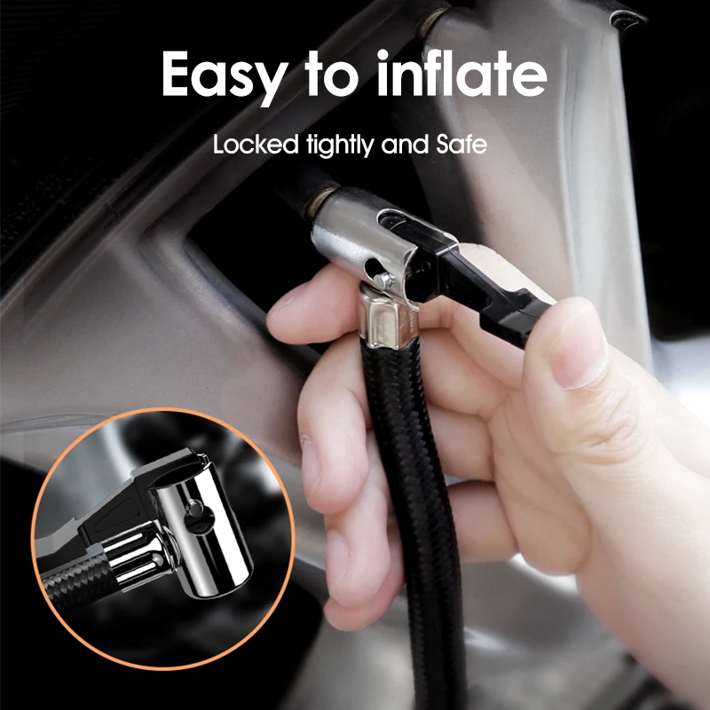 
Car Wheel Tire Inflator 22 Cylinder Digital Car Tires Inflator 12v 50-100psi 