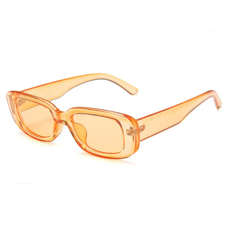 Солнечные очки в прямоугольной оправе UV400 женские, аксессуар от солнца в ретро стиле, в винтажном стиле, в узкой квадратной оправе, для вождения