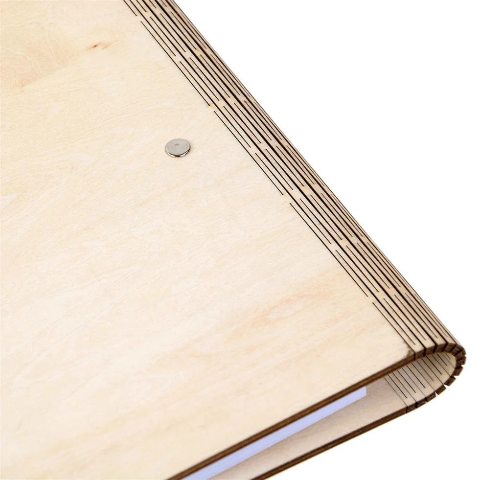 Factory direct sales new popular custom wholesale collection album book wooden book photo album