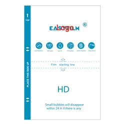 High Clear Auto Repair TPU Hydrogel Film Sheet for Screen Protector Cutting Machine