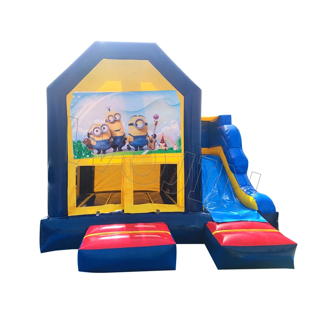 mini Inflatable bouncy castles indoor bouncer castle slide jumping house for kids garden soft plays