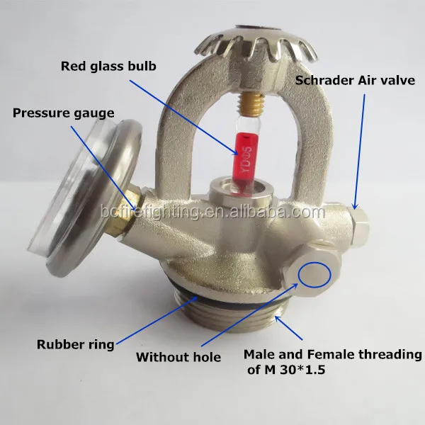 Baichuan Automatic dry power fire sprinkler fire fighting system for fire extinguisher valve manufacturer