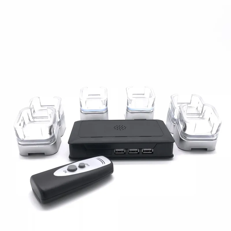 Multiport Acrylic Security Alarm Display Stand for Cell Phone/ Mobile Phone Tablet