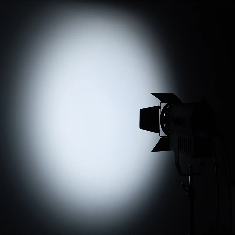 Factory Sale 50W LED Fresnel Spot Light with Adjustable 25-80° Beam Angle 2700-6500K Profile Spotlight for Stage Show Exhibition