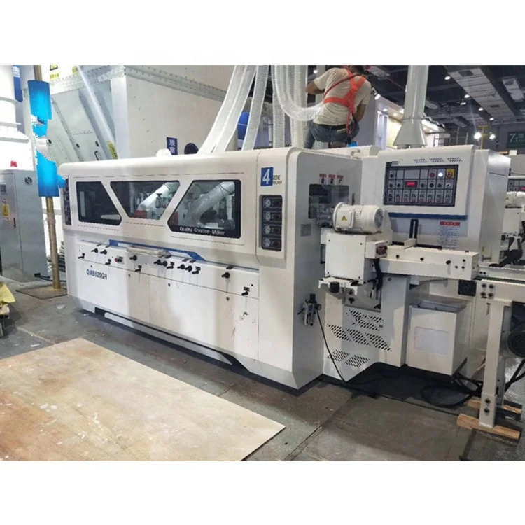 6 head Wood Moulding Machine Planer Four Side Moulder