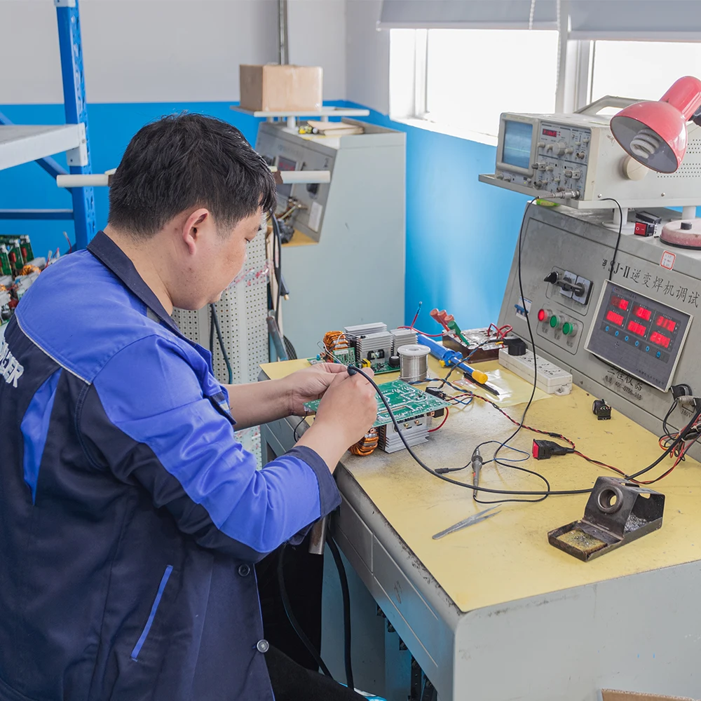 Small electric welding machinery manual single phase mig welders