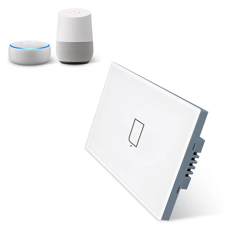 BroadLink high quality TC2S-2-US automatic daylight sensor switch touch sensor light switch touch screen wall switch OEM