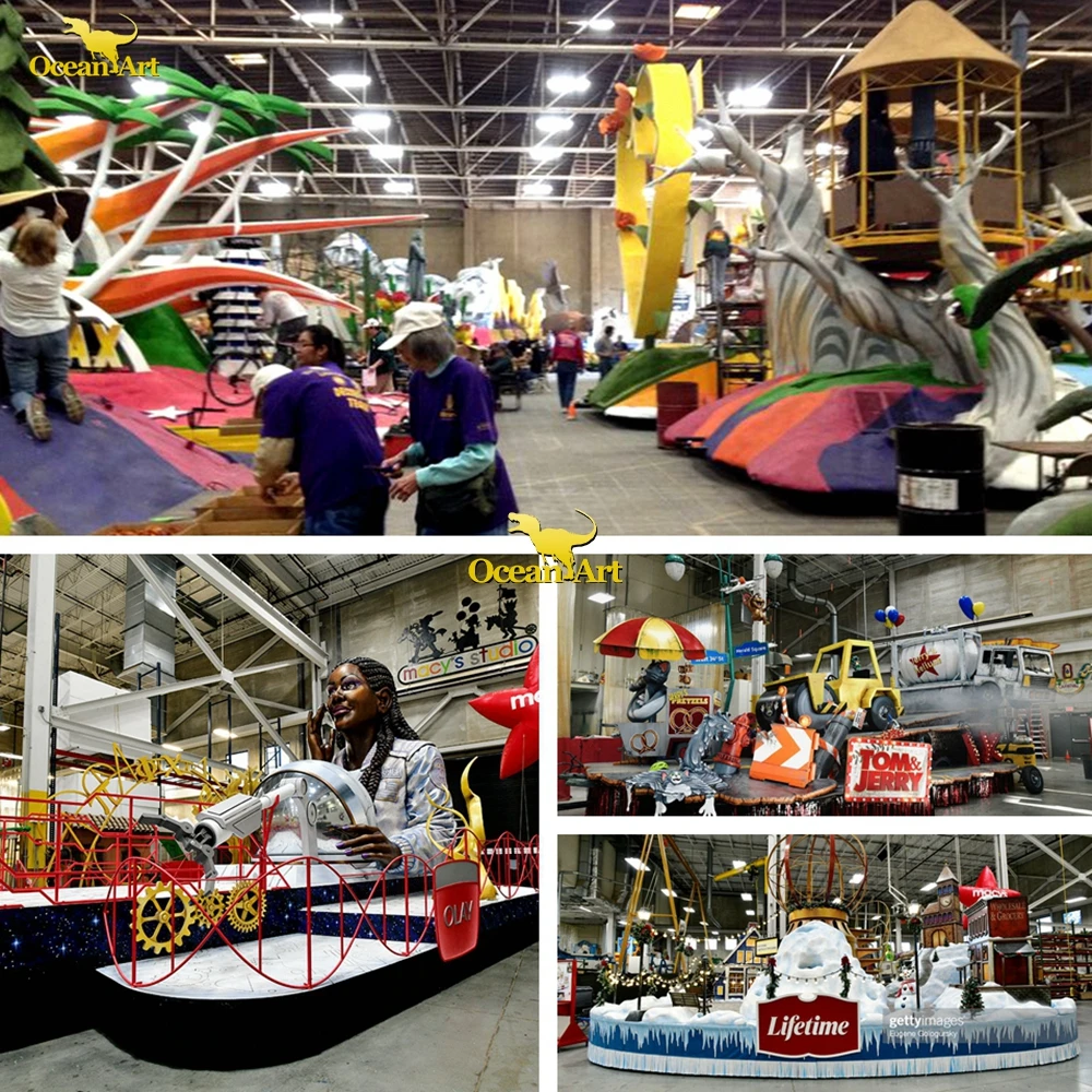 Mardi Gras World Carnival Cruise Parade Float