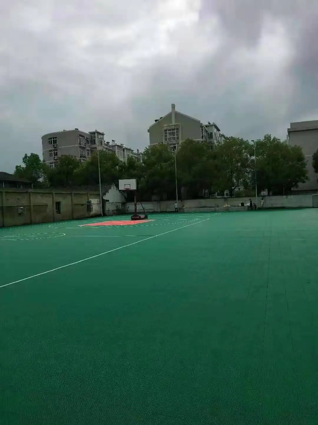 
PP suspended interlocking sports flooring used basketball courts for sale 