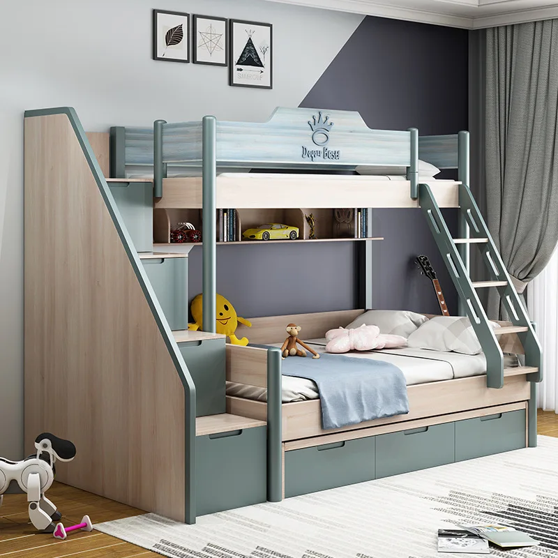Nordic bunk beds solid wood bunk beds multipurpose boys/girls/mothers beds Children bunk beds high and low beds
