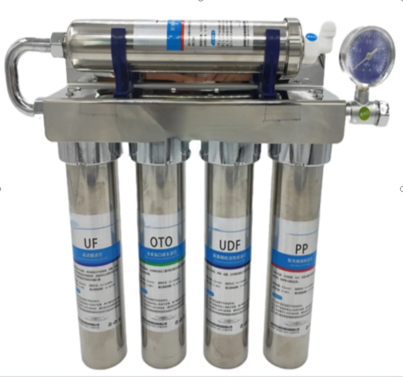 kitchen sink stainless steel SS304 water purifier 5 stages reverse osmosis system water filter system for home drinking