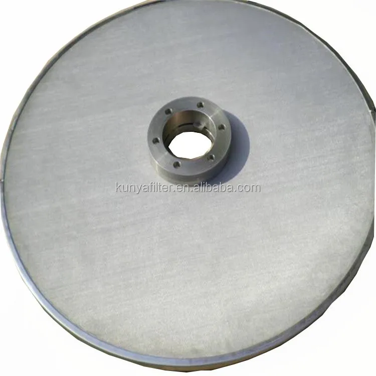 metal sintered plate filter for high temperature coal industry