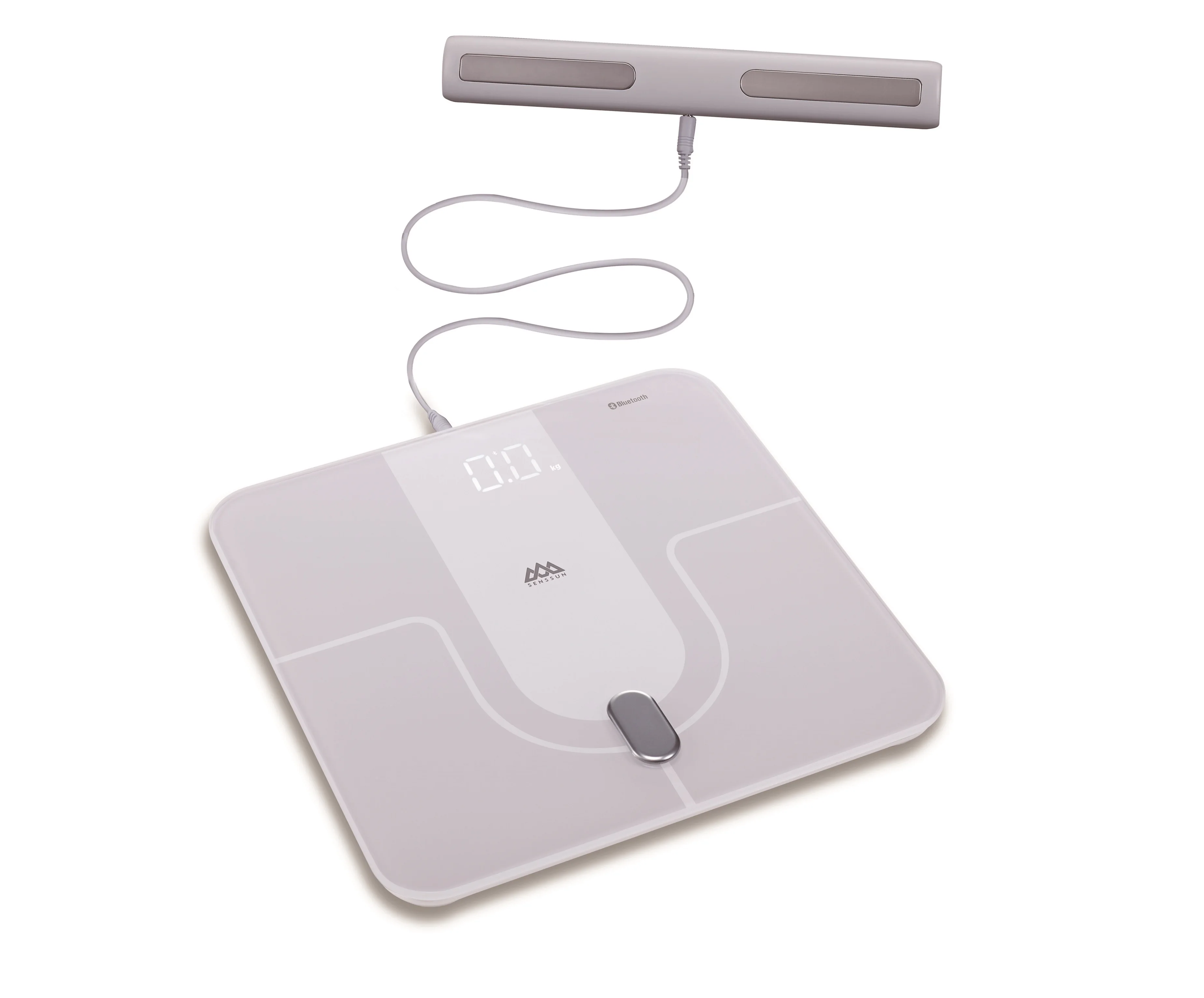 Health report Mobile App LED digital smart scale blue tooth scale bathroom scale