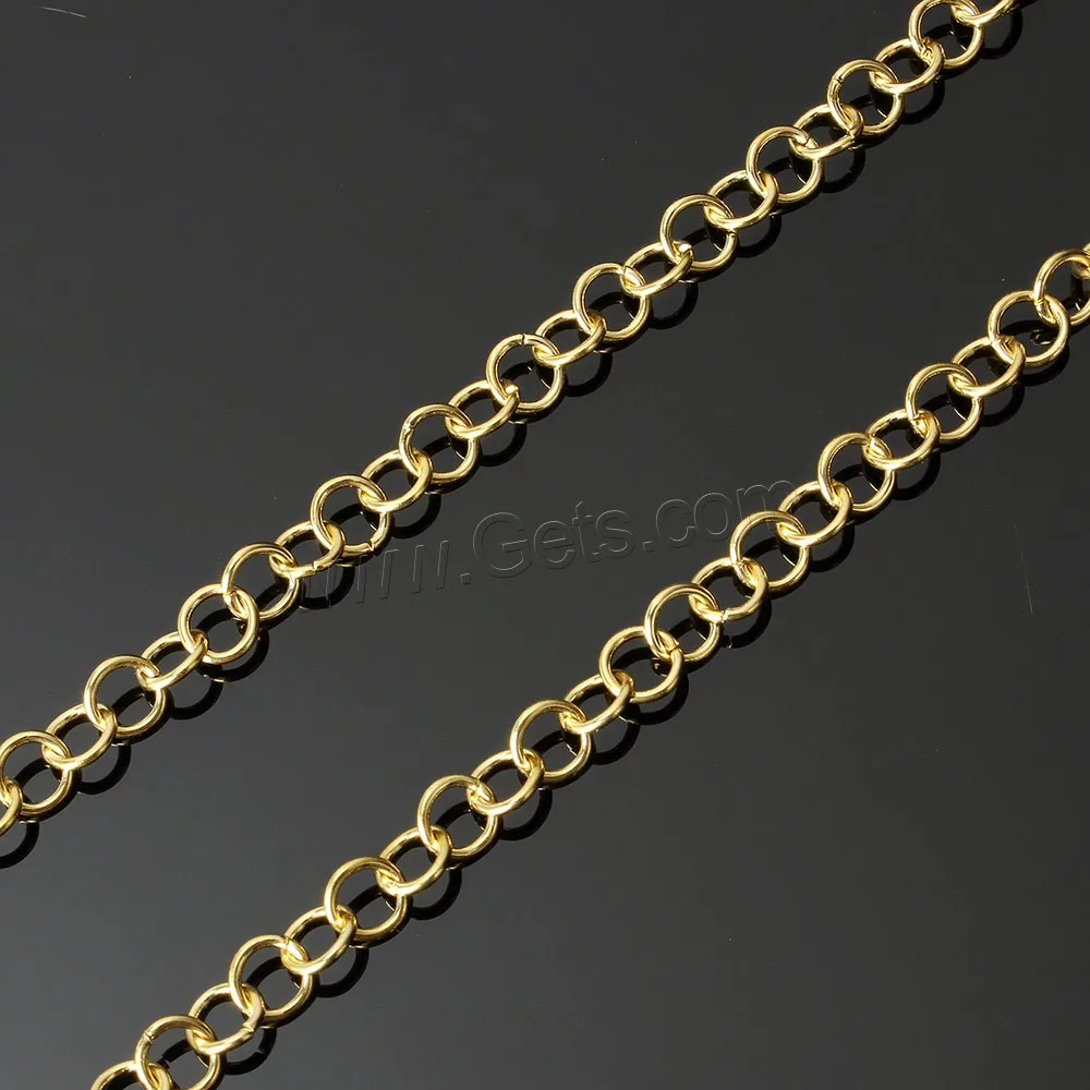 New Stainless Steel Circle Chain plastic spool reel bobbin round link chain 5x5x0.8mm 1109106