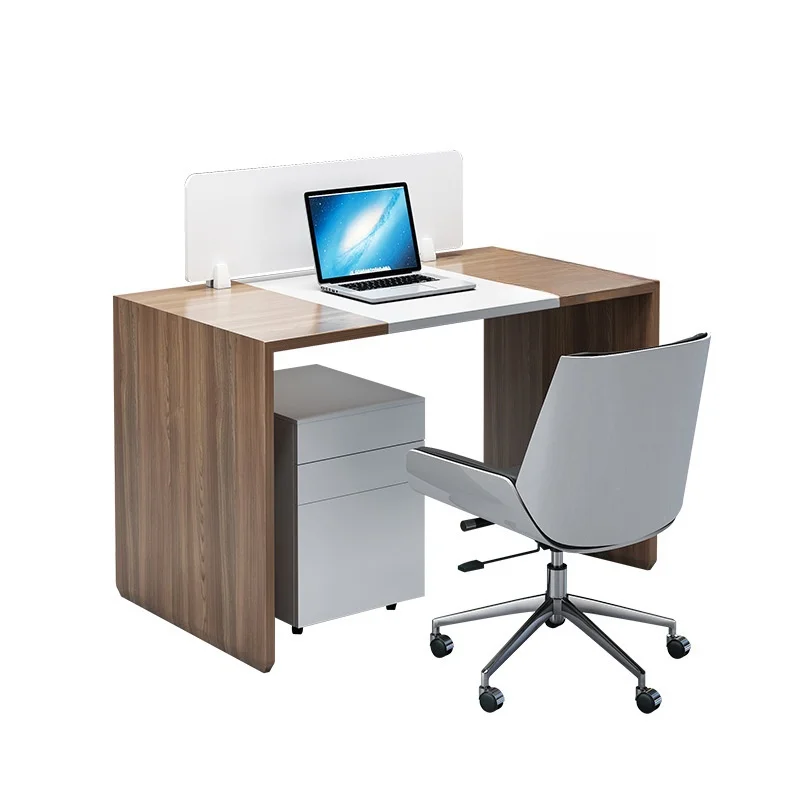 Hot selling office furniture wood veneer paint EI grade environmentally friendly board office partitions for the workplace