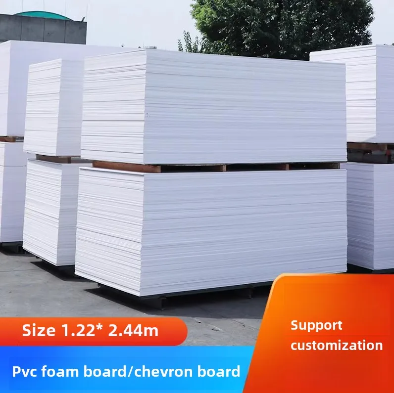 hot-selling 3mm 5mm Plastic Sheets 18mm 15mm 12mm 20mm PVC celuka Forex sheet panel Board PVC Foam Board For Kitchen Cabinet