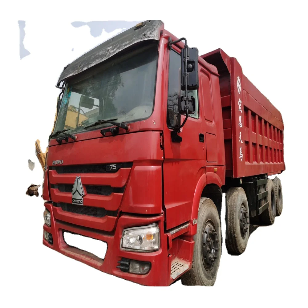 Used 8 x4 dump trucks , secondhand 20 ton cheap price tripper truck for sale