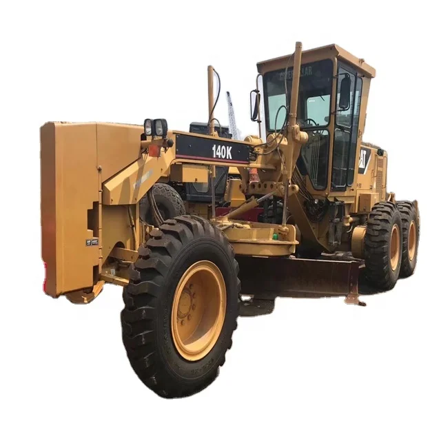 Used Cat Motor Grader 140K Original caterpillar secondhand 140 160 graders