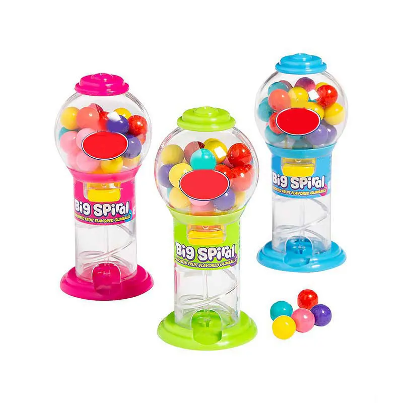 Wholesale Bubble Gum Chewing Classic Toys Gumball Machine Candy Toys Kids