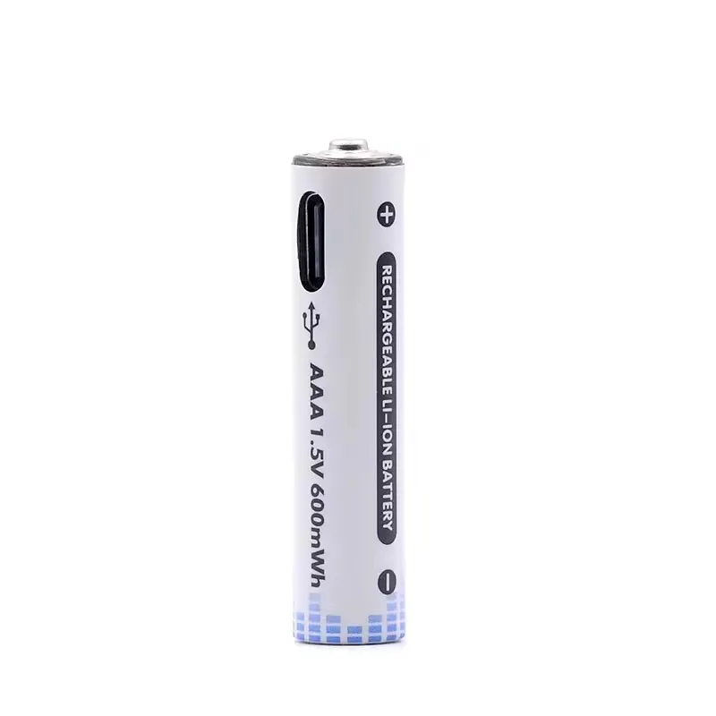 Long Life 1.5V AAA Usb Lithium Battery Type C Aa Rechargeable Batteries Environmental protection for Toy