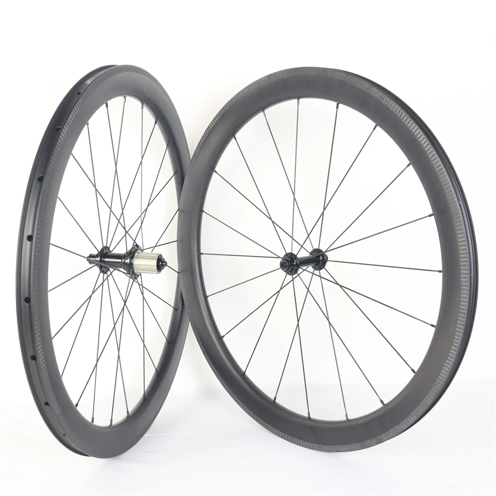 700C Carbon racing bike wheels Depth 50mm 3K Twill bicycle parts Accessories for  V brake road bike use bicycle wheel