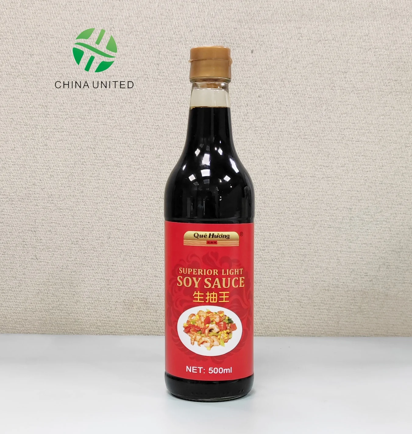 500ml Que Huong Premium Quality Brewed Tasty Food Condiment Flavored Savoury Soy Sauce Good For Cookery and Saute