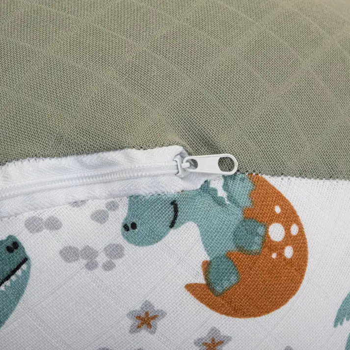 High Quality Cotton Printed Fabric Feeding Pillow With Breathable Comfortable Pillowcase