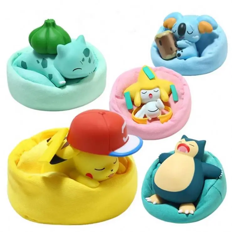 Psyduck Charmander 3D Bulbasaur Pokemon Фигурки игрушки ПВХ фигурка новая таинственная коробка в слепой коробке Kaidi унисекс фото 1/6