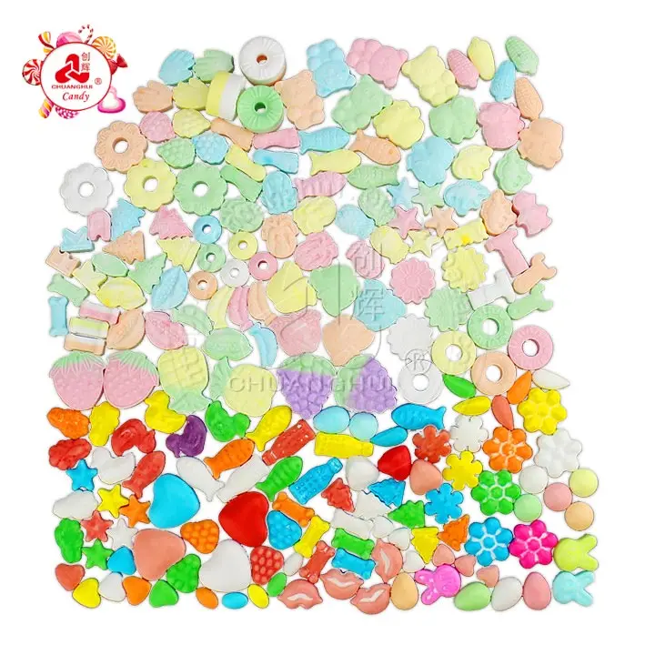 wholesale Fruit flavor compressed Dextrose Candy / Pressed Candy in Bulk