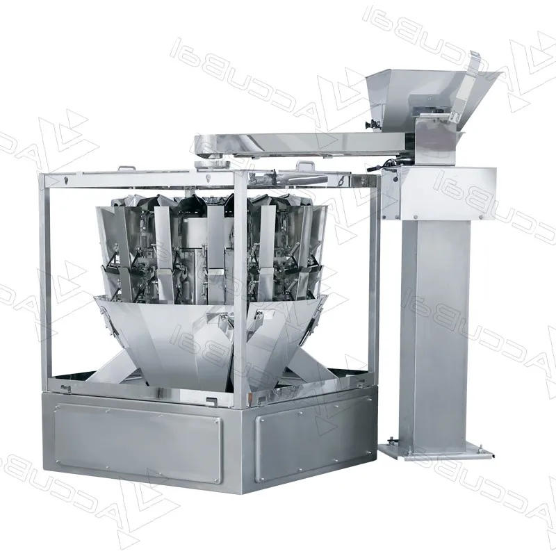 
Accubal small tea bags machine package sealing machine with multihead weigher for tea bags, wash powder, seed, coffee 