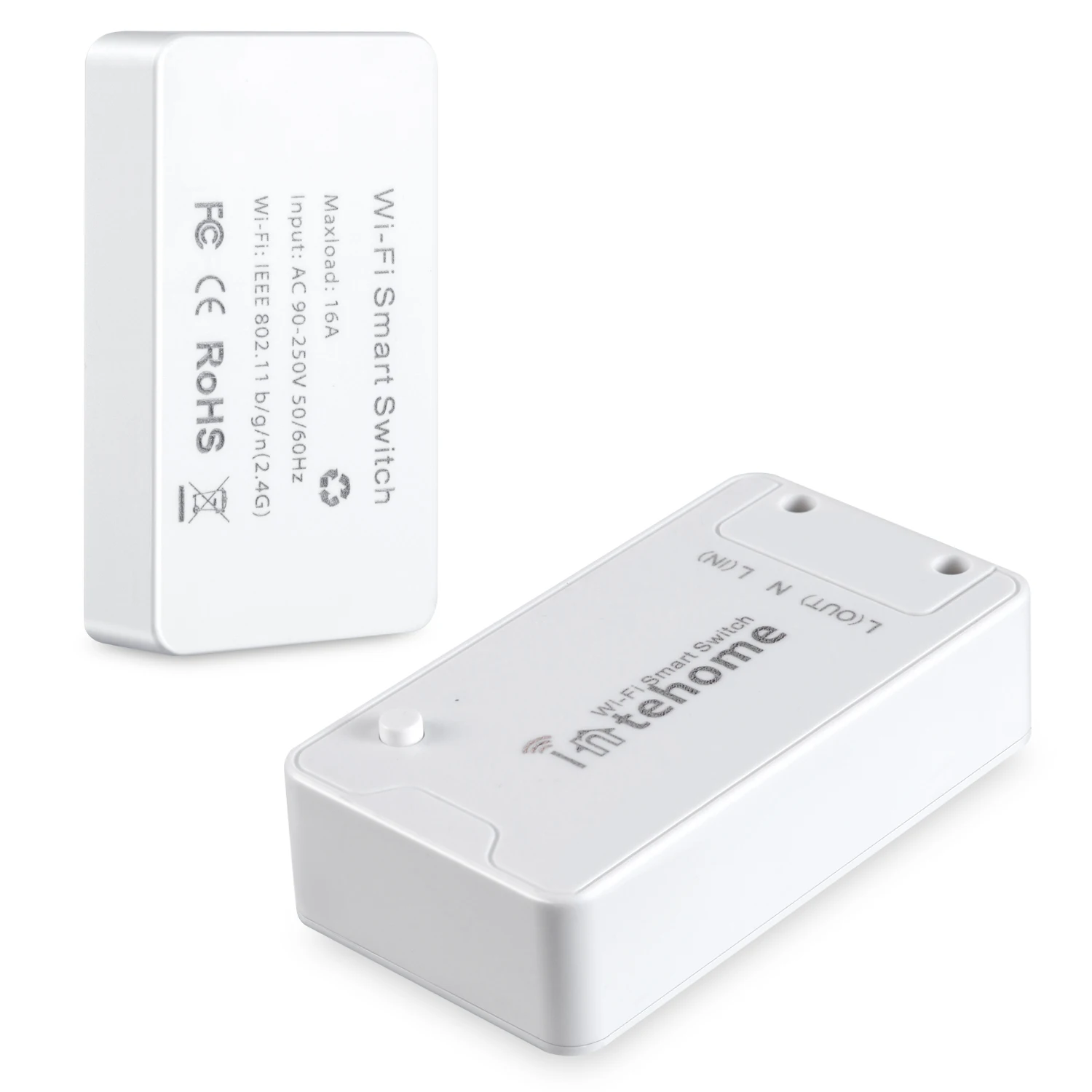 Релейный модуль переключателя smart breaker Google Assistant Alexa Smart Wifi switch