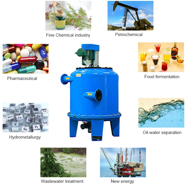 Factory customization High stage efficiency vertical centrifuge extraction machine