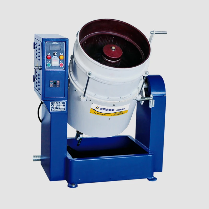Metal Centrifugal Finishing Machine Centrifugal Disc Polishing Machine With Separator 40L 50L 120L 240L