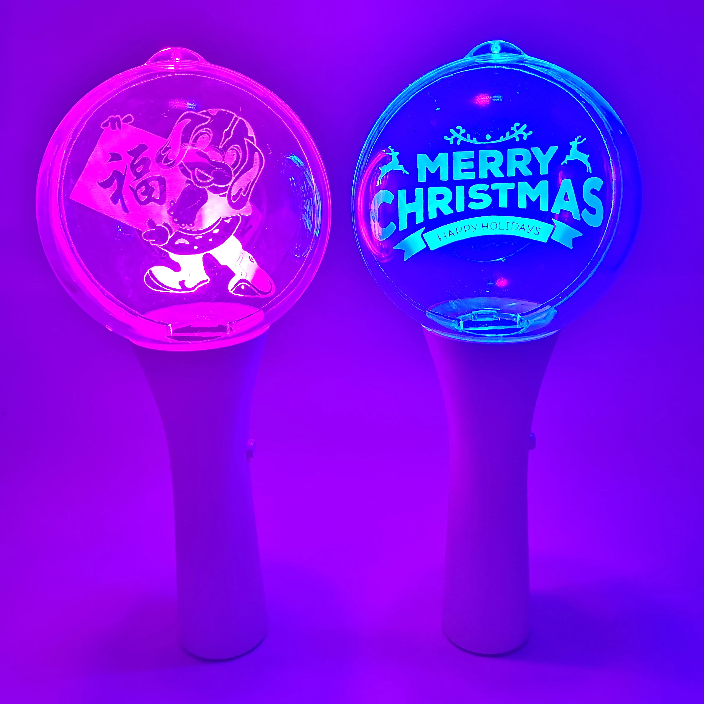 SUNJET Party Memory Glowing Event LED Bars Custom LOGO LED Light Stick