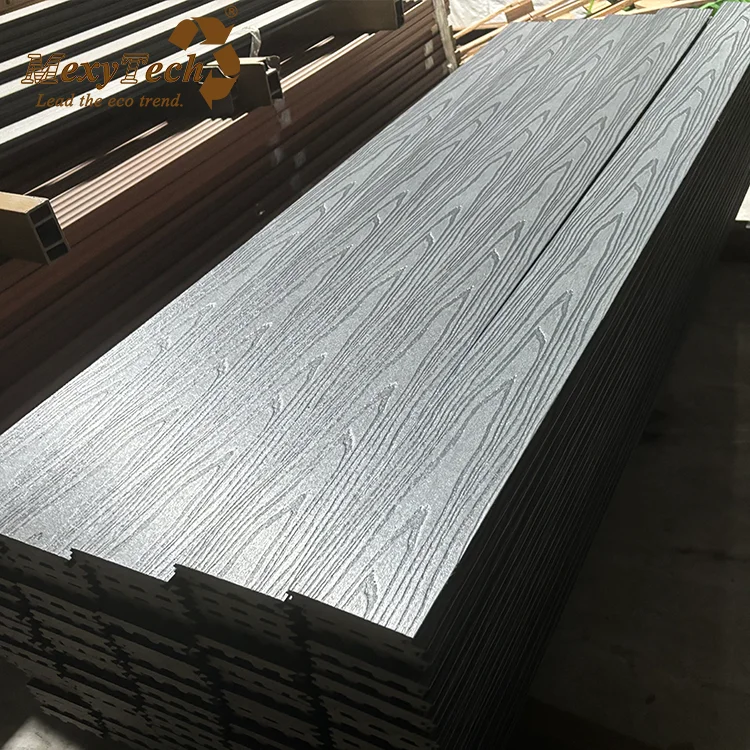 Original And New More Drills Outdoor WPC Retreat No Gap Flooring Co Extruded Composite Decking Floor