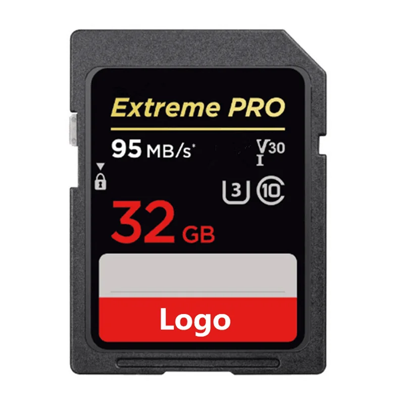 Extreme Pro 8 ГБ 16 32 64 Гб 128 до 95 Мб/с Uhs-i/u3 Sdxc флэш-карта памяти C10 V30 4k