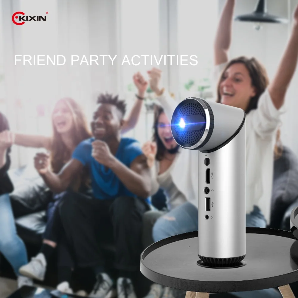 
Android Wifi Smart Portable Mini LED TV Projector Support Full HD 1080p 4K Video Home Theater Beamer Proyector 