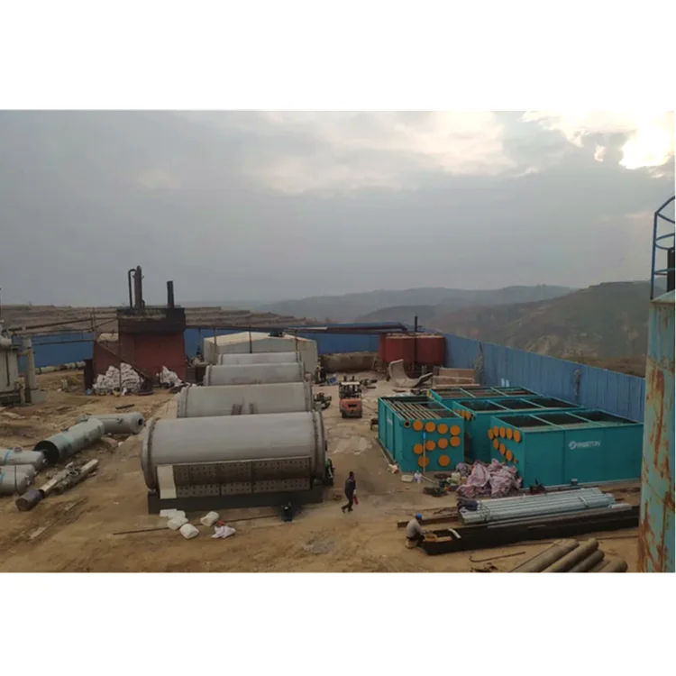 Continuous Pyrolysis Plant For Waste Tyre Plastic Pyrolysis Machine Convert Plastic To Fuel Oil